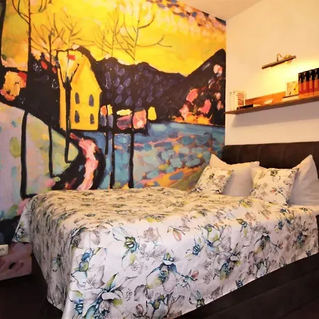 Strandvilla Hubertus - H7 - Maisonette Kandinsky Mit Seitlichem Meerblick Parkplatz Wlan Voll Ausgestattete Kueche Garten Grillplatz Waldbaden Familie Suedlage