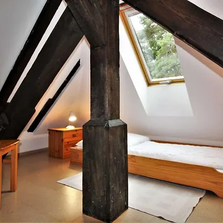 Apartament Strandvilla Hubertus - H7 - Maisonette Kandinsky Mit Seitlichem Meerblick Parkplatz Wlan Voll Ausgestattete Kueche Garten Grillplatz Waldbaden Familie Suedlage