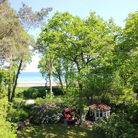 Strandvilla Hubertus - H7 - Maisonette Kandinsky Mit Seitlichem Meerblick Parkplatz Wlan Voll Ausgestattete Kueche Garten Grillplatz Waldbaden Familie Suedlage *